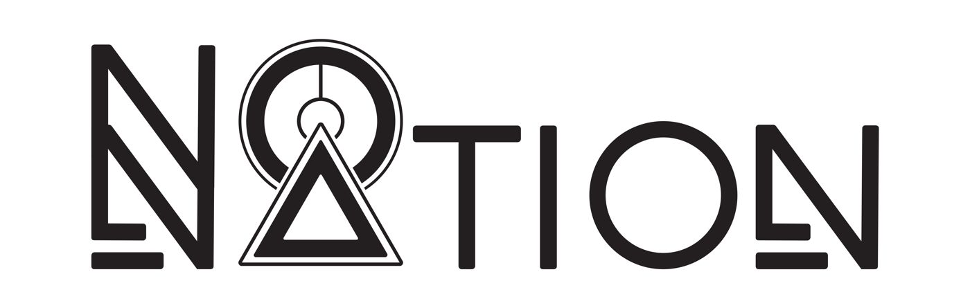 Logotipo geométrico de NoNation